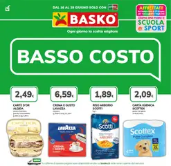 Anteprima del volantino Basko volantino valido a partire dal 16.06.2026