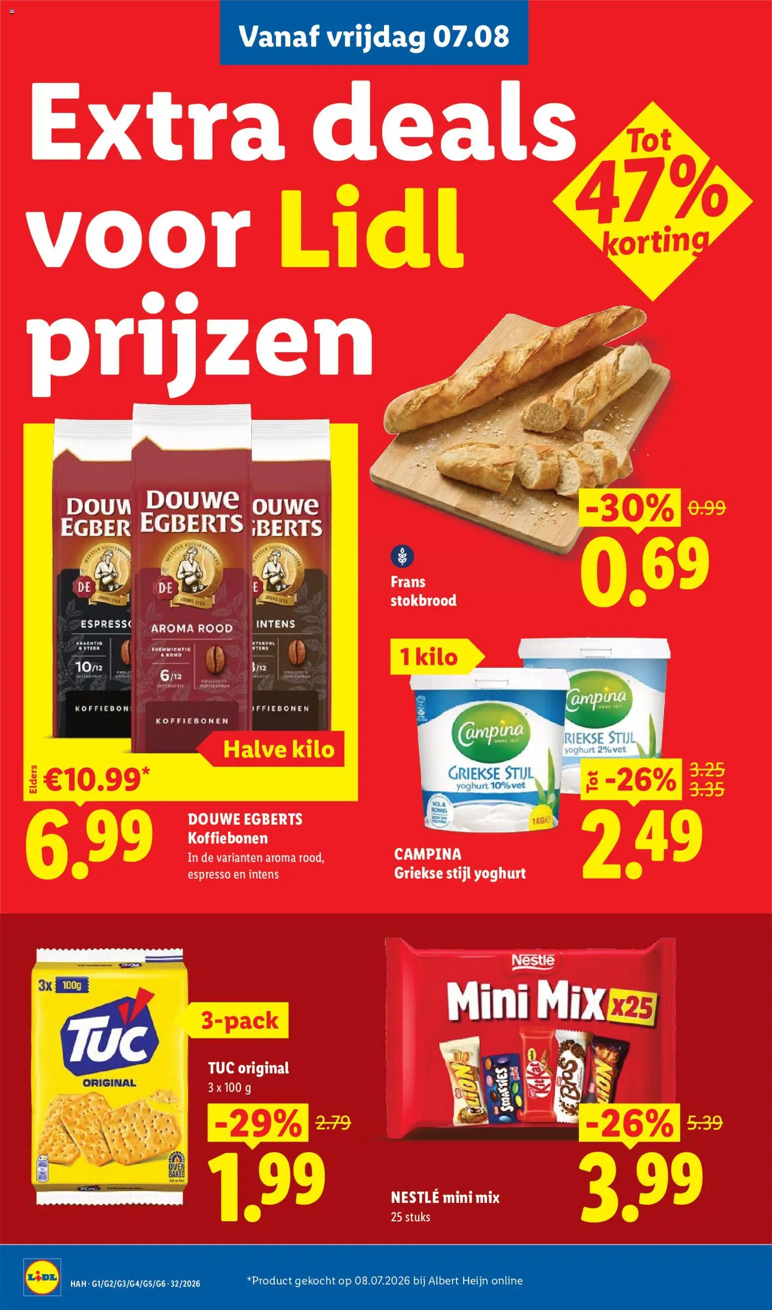 {H1} | Pagina: 22 | Producten: Koffiebonen, Baguette, Stokbrood, Oven
