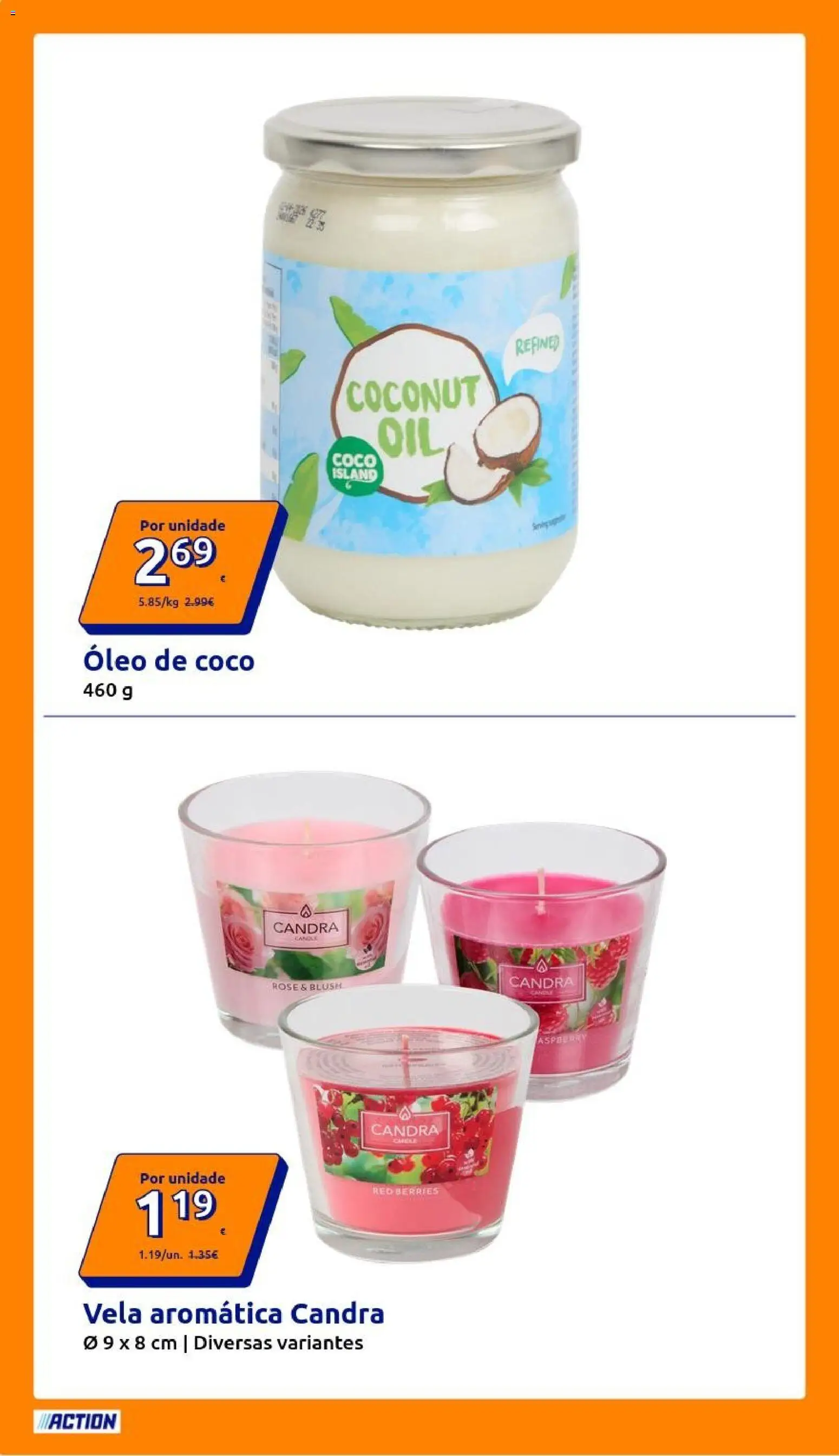 Action folheto │ válido de 14/10/2026 | Página: 16 | Produtos: Blush, Óleo, Coco, Óleo de coco