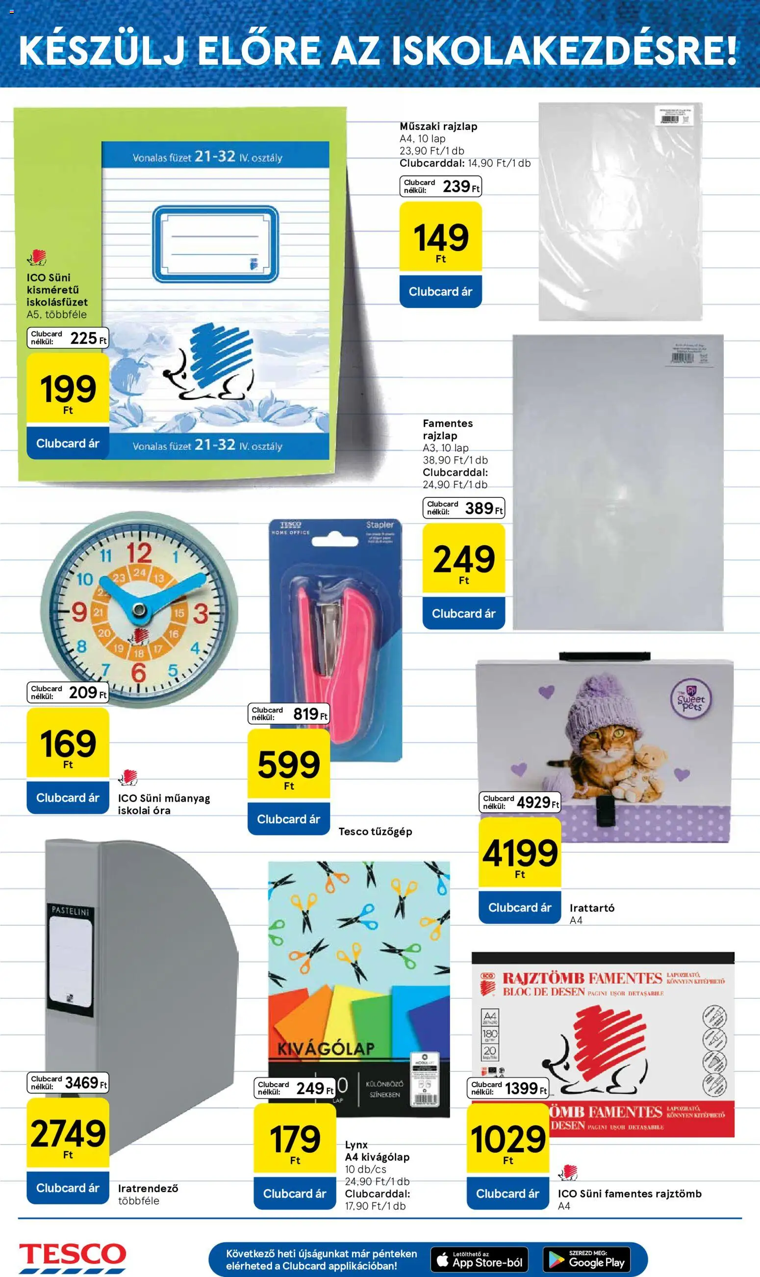 Tesco akciós ujság - amely érvényes a következő dátumtól: 2026.07.30. | Oldal: 30 | Termékek: Óra