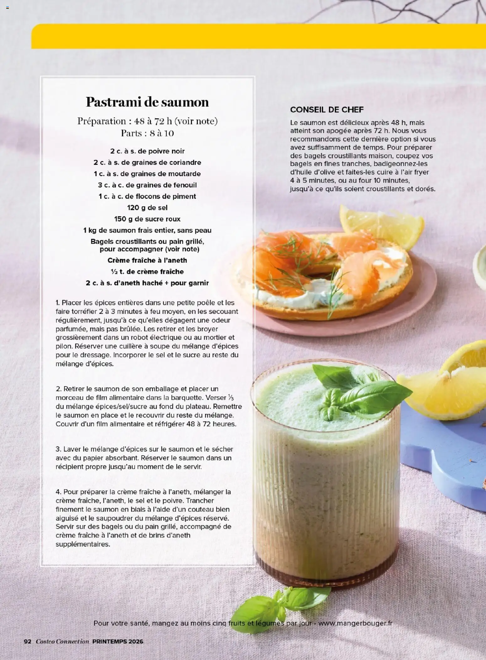 {H1} | Page: 92 | Produits: Soupe, Four, Saumon frais, Piment