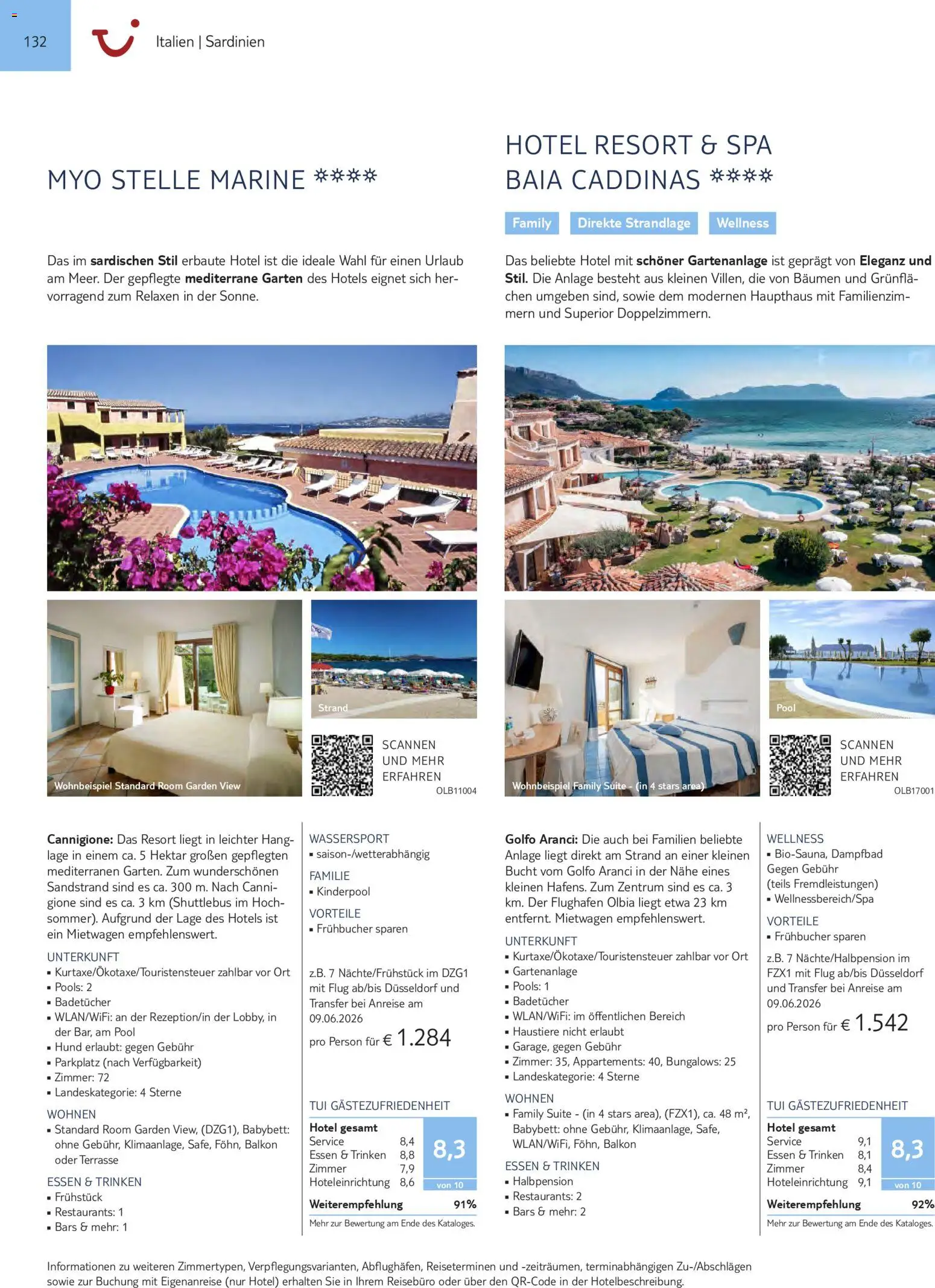 TUI Prospekt Südeuropa & Nordafrika 2026/27 – gültig ab 03.03.2026 | Seite: 132 | Produkte: Babybett