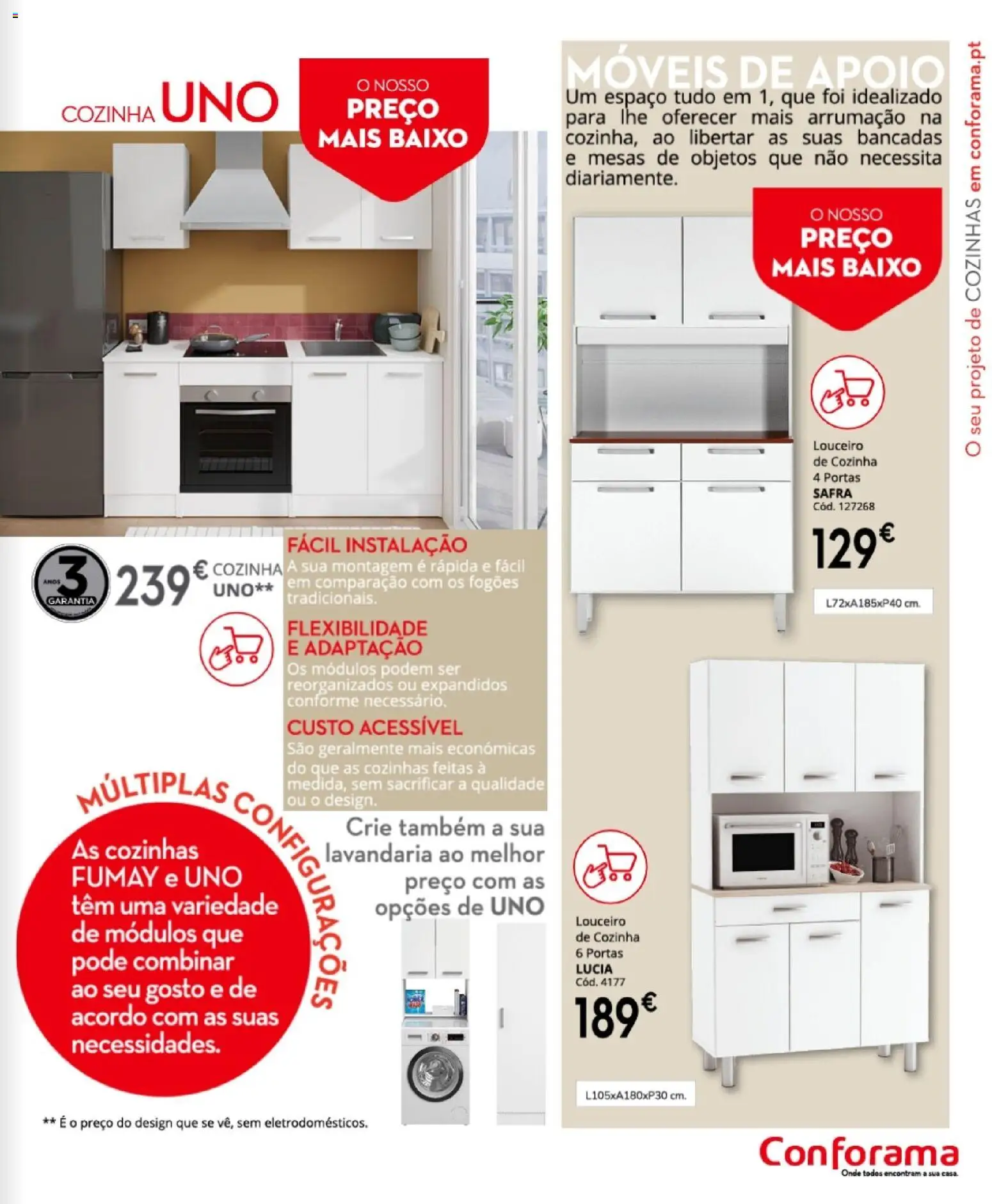 Conforama folheto │ válido de 16.04.2026 | Página: 69 | Produtos: Portas
