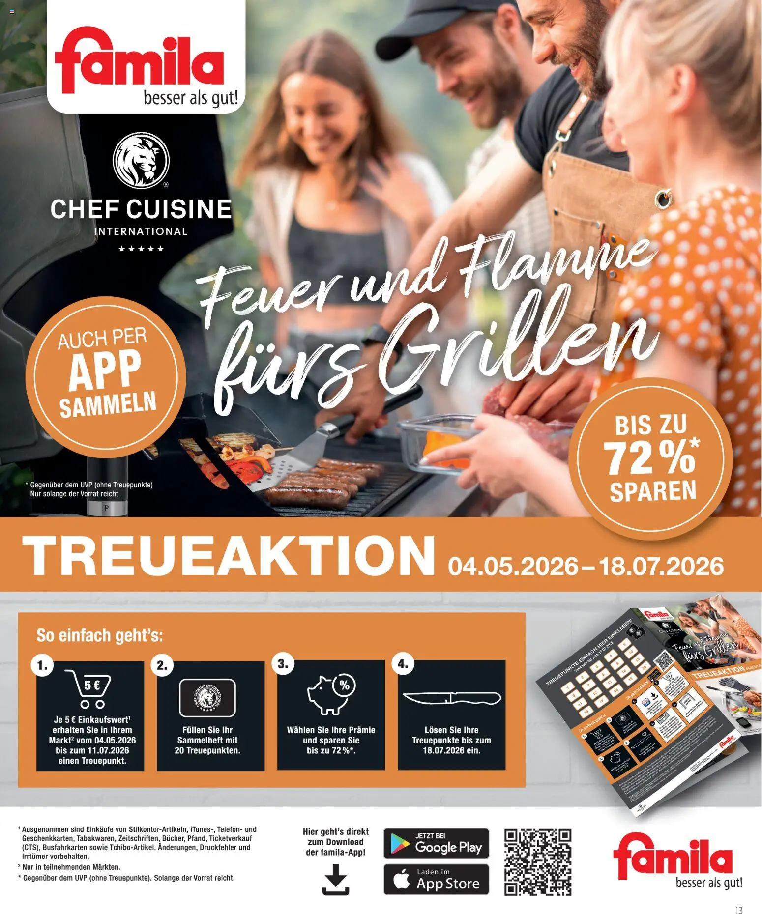 Famila Prospekt 	 – gültig ab 04.05.2026 | Seite: 13 | Produkte: Telefon