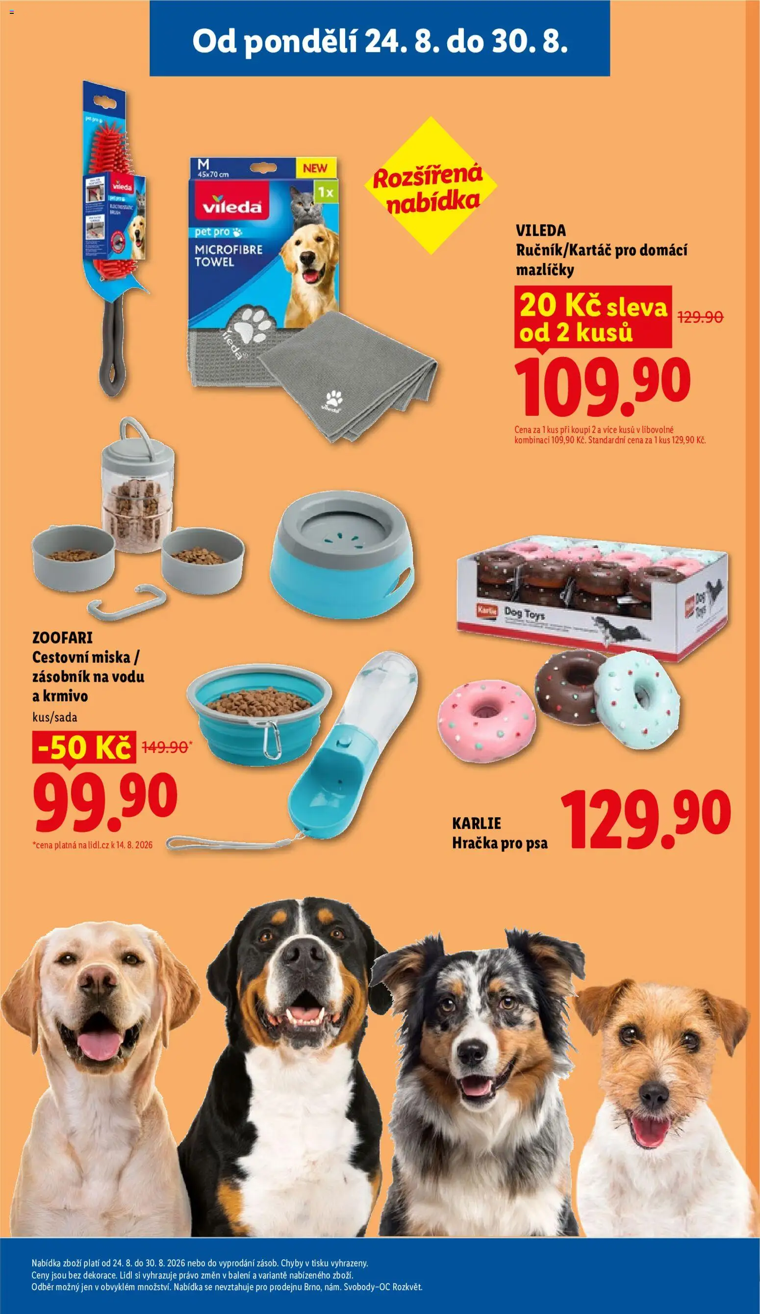 Lidl leták - Spotřební zboží od 24.08.2026 | Strana: 13 | Produkty: Zásobník, Miska