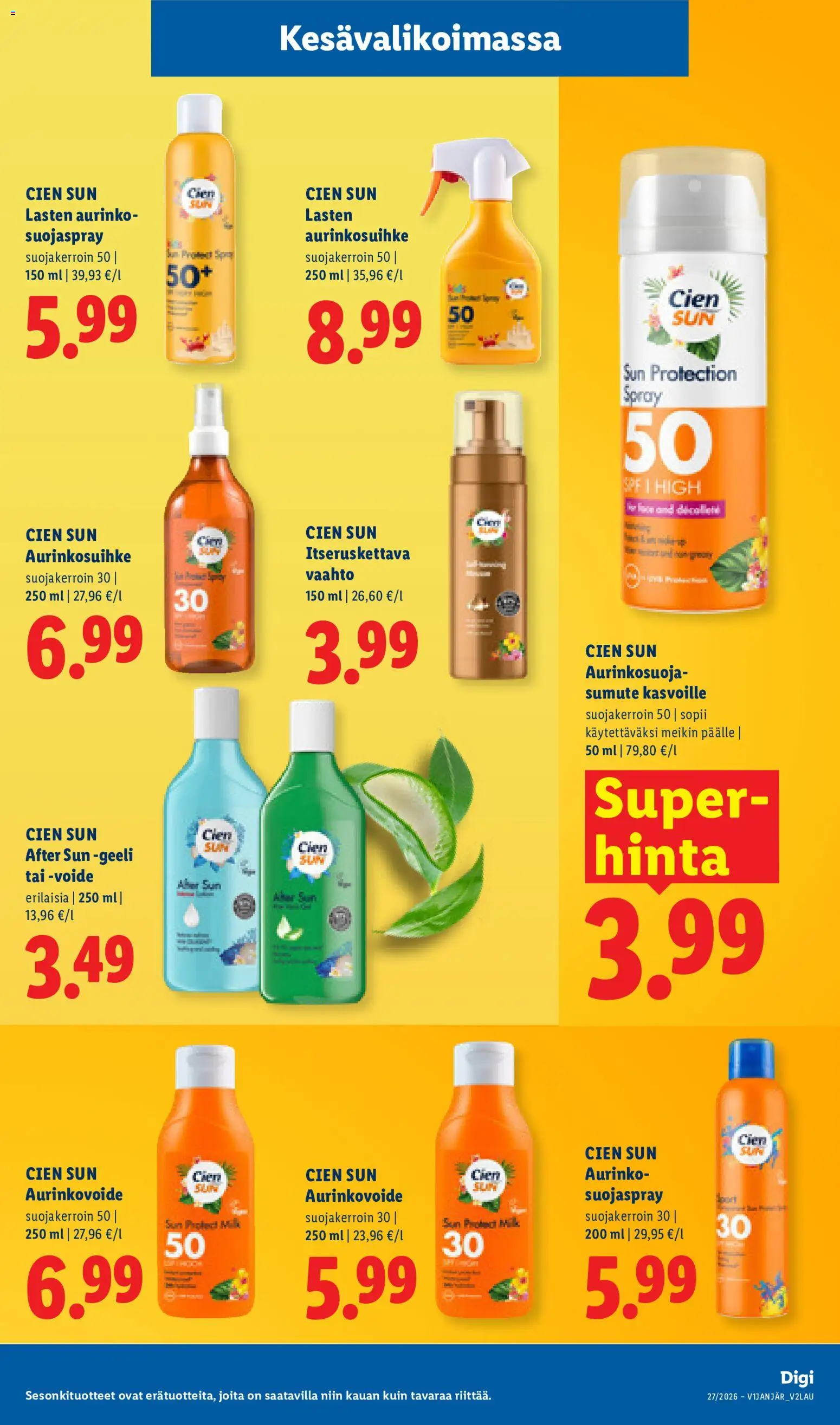 Lidl tarjoukset – voimassa 02/07/2026 alkaen | Sivu: 13