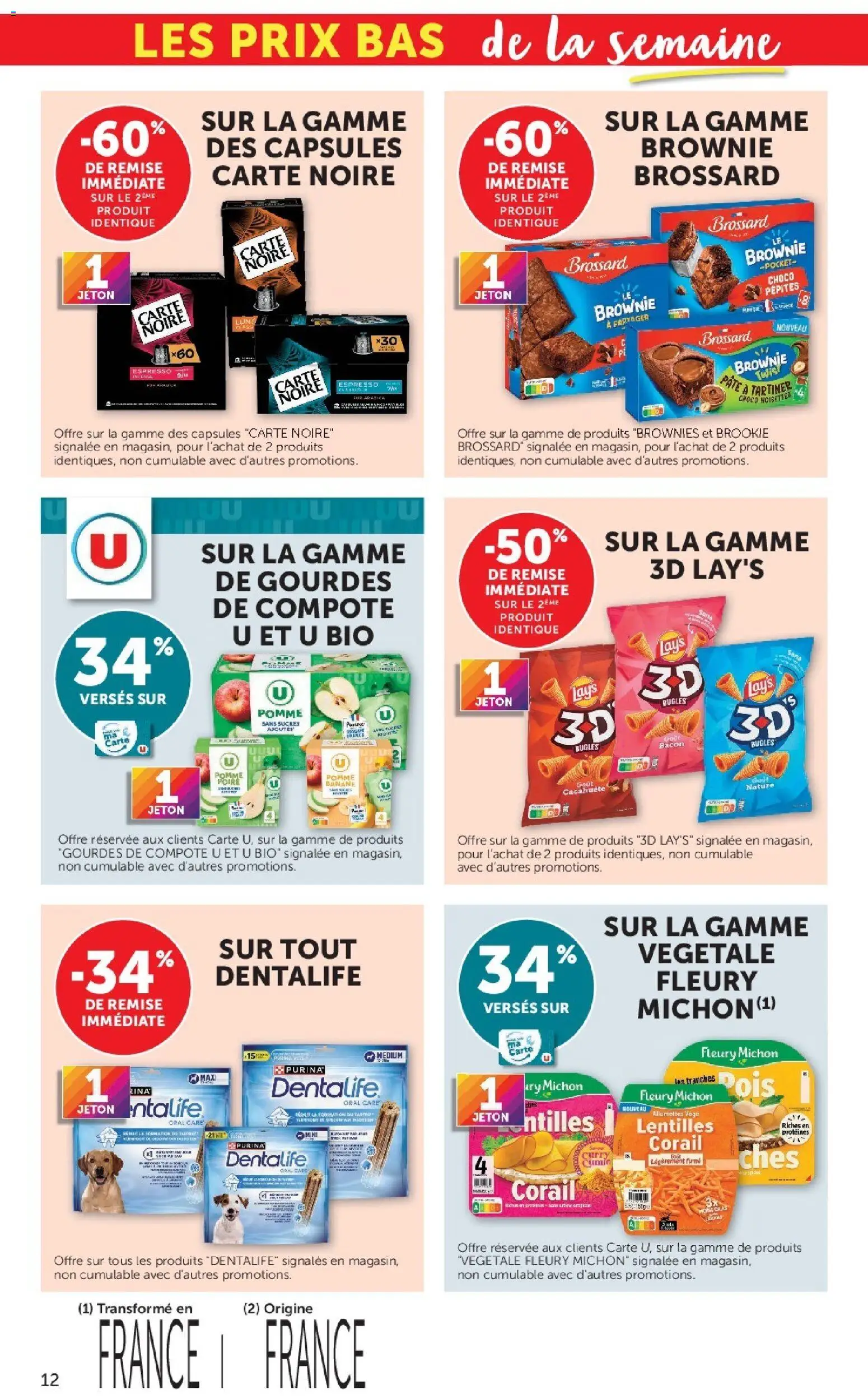{H1} | Page: 12 | Produits: Noisettes, Brookie, Pâte, Allumettes