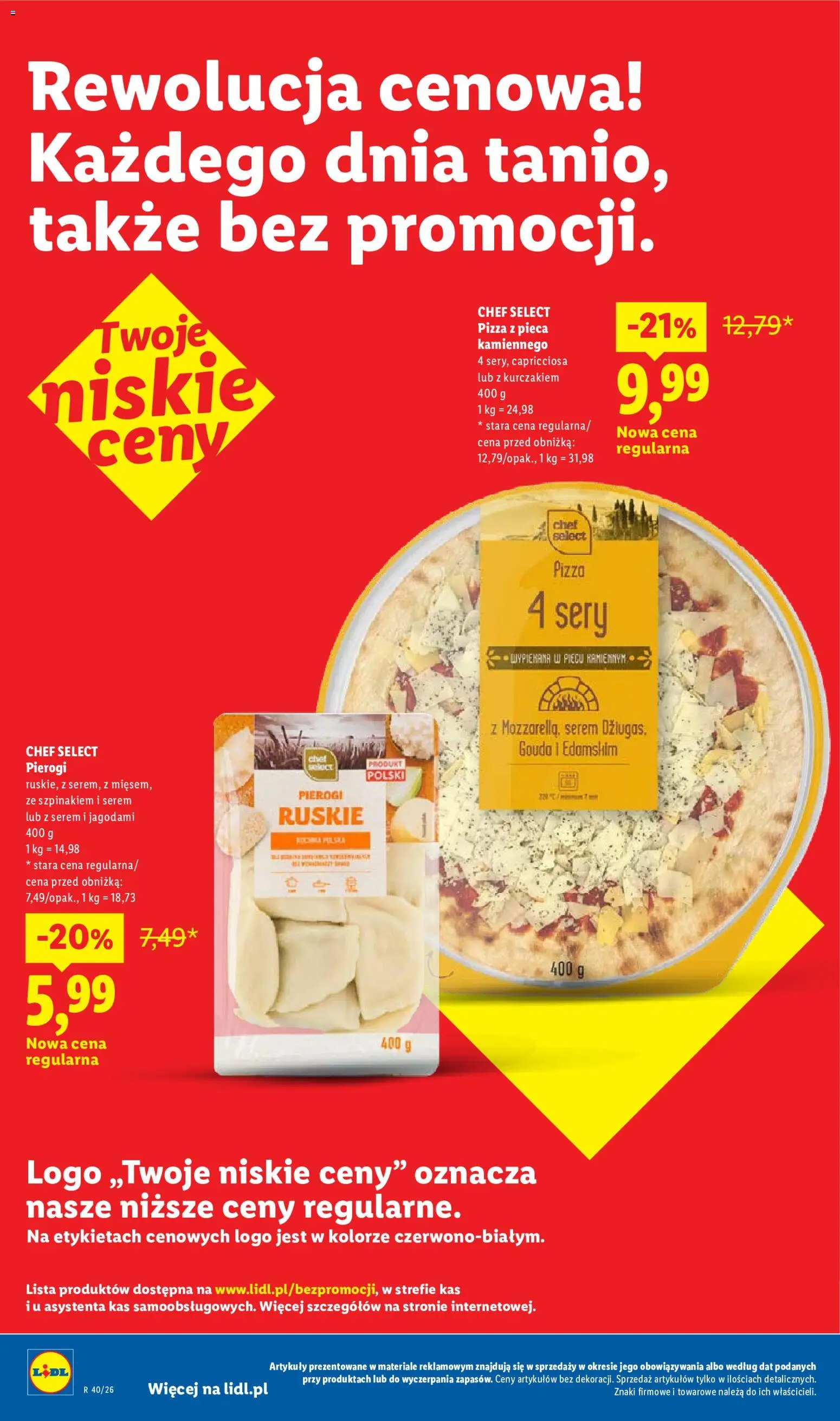 Lidl Polsko leták od 28.09.2026 | Strana: 36 | Produkty: Gouda, Pizza
