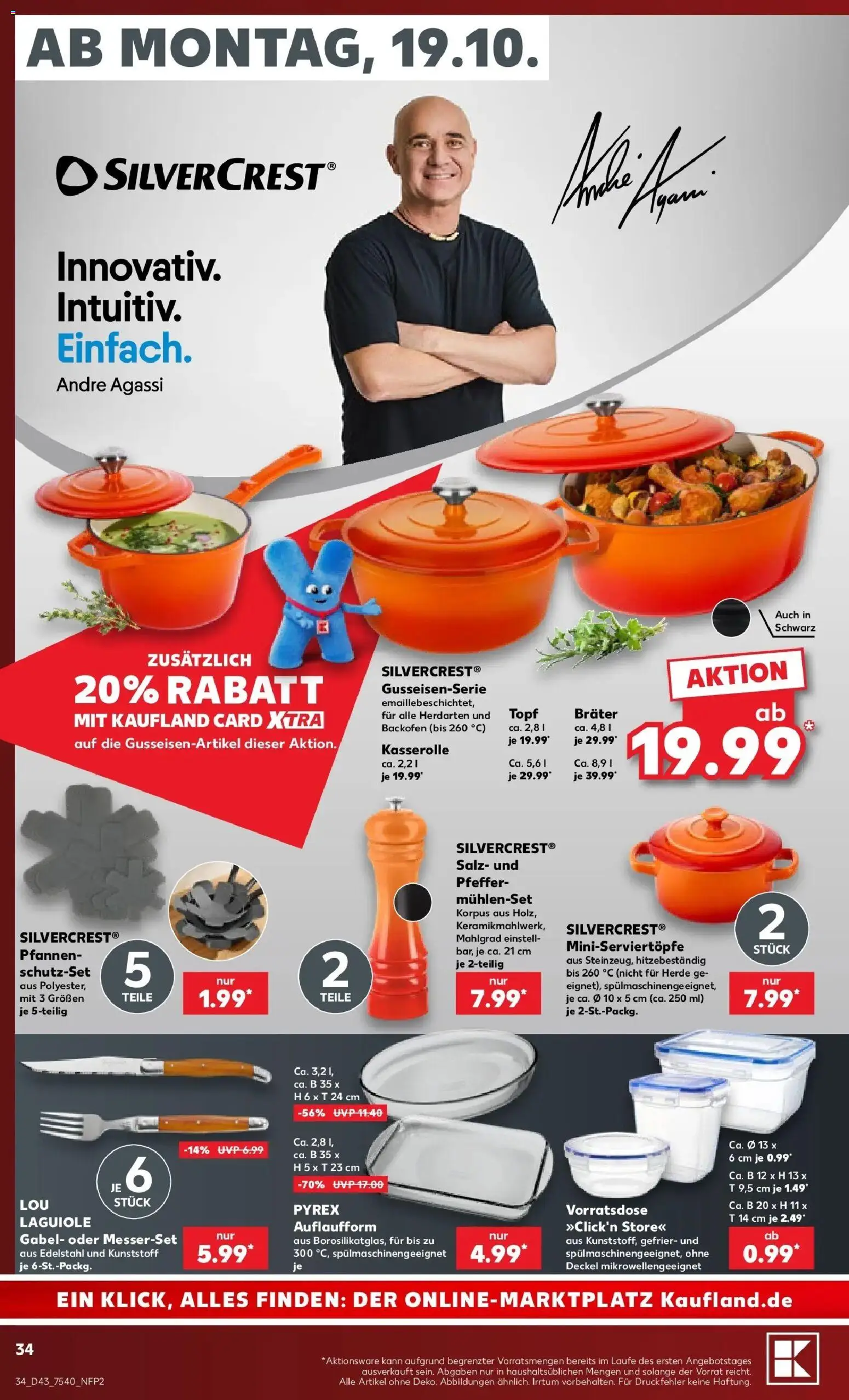 Prospekt Kaufland ab 19.10.2026 » Angebote Online zum Blättern | Seite: 38 | Produkte: Salz, Pfeffer, Backofen