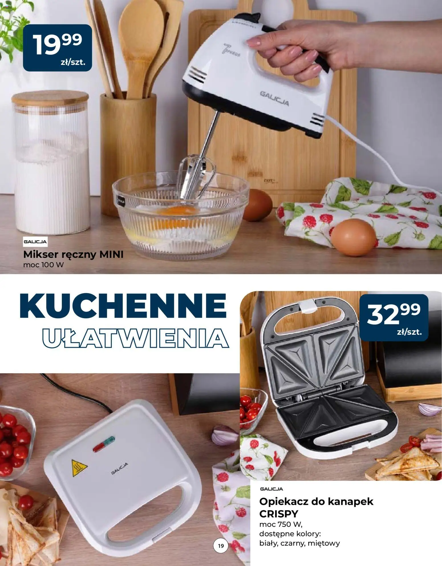 Mrówka gazetka od 03.06.2026 | Strona: 19 | Produkty: Mikser, Opiekacz, Opiekacz do kanapek