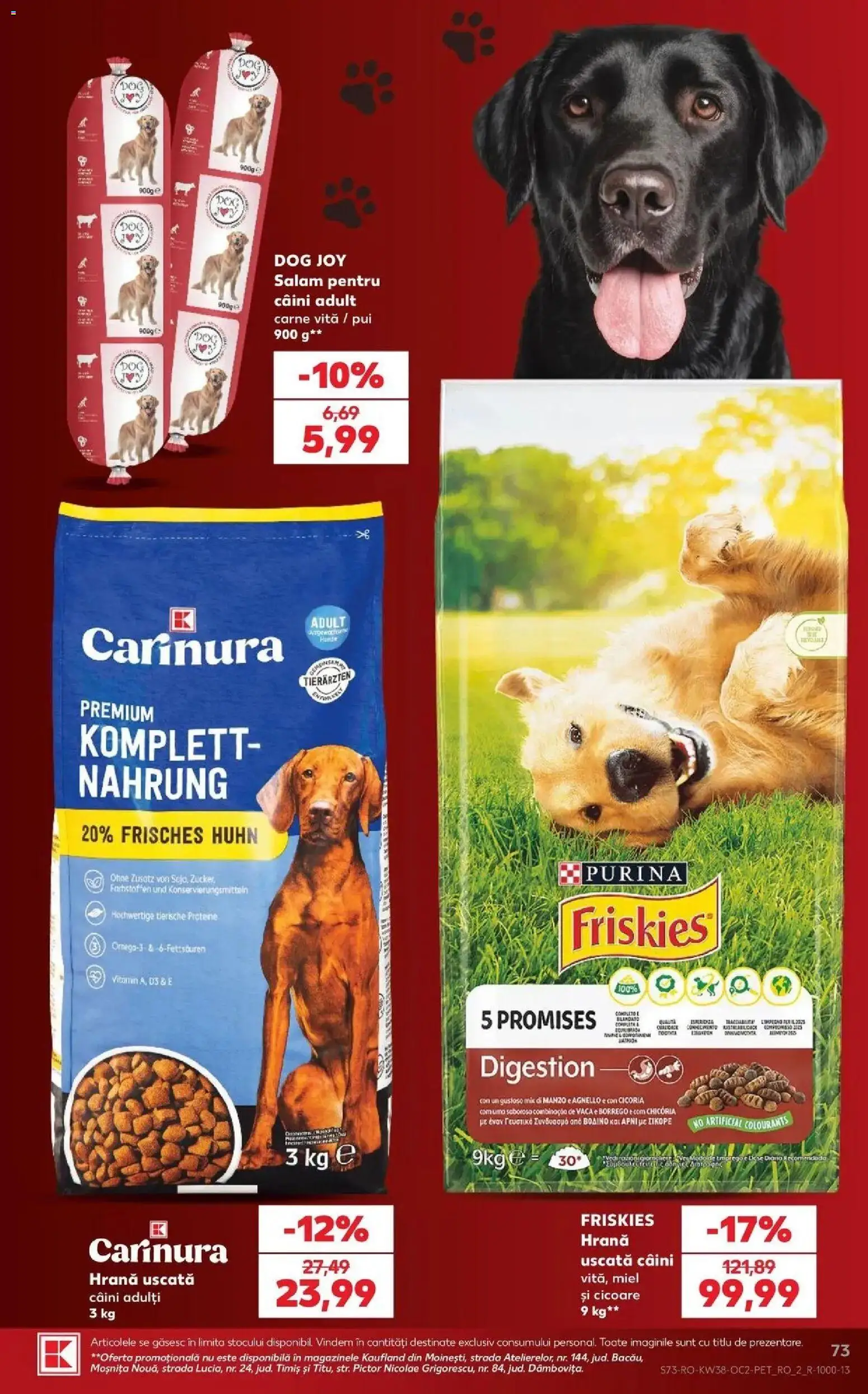 Kaufland Deva 16.09.2026 - Revista si Oferta | Pagină: 73 | Produse: Vită, Premium, Miel, Salam