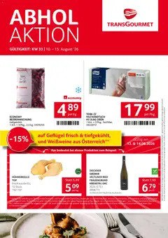 Transgourmet Flugblatt ab 10.08.2026 gültig