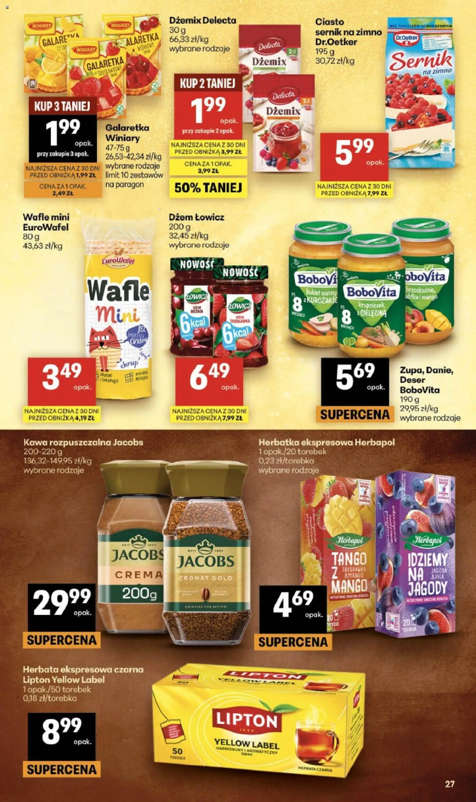 Delikatesy Centrum gazetka od 16.07.2026 | Strona: 27 | Produkty: Mango, Jagody, Dżem, Cielęcina