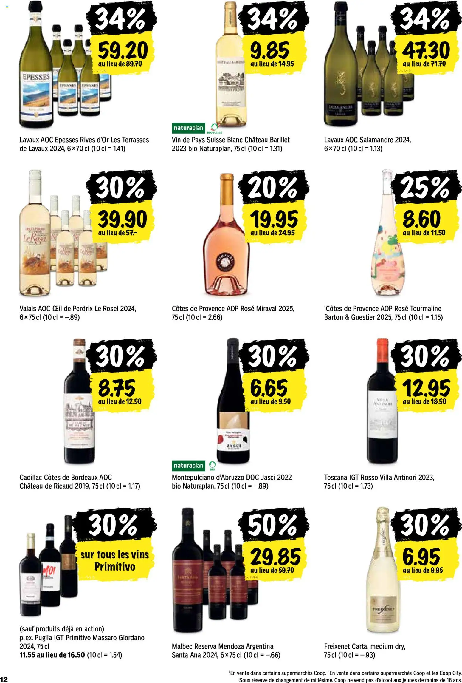 Coop aktionen FR – gültig ab 18.06.2026 | Seite: 12