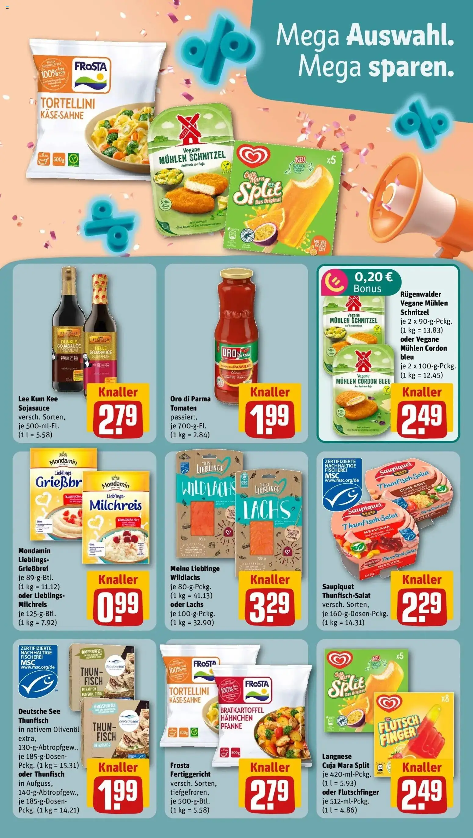 REWE Prospekt ab 28.09.2026 zum Blättern » Angebote | Seite: 7 | Produkte: Thunfisch, Olivenol, Oro di parma, Fisch