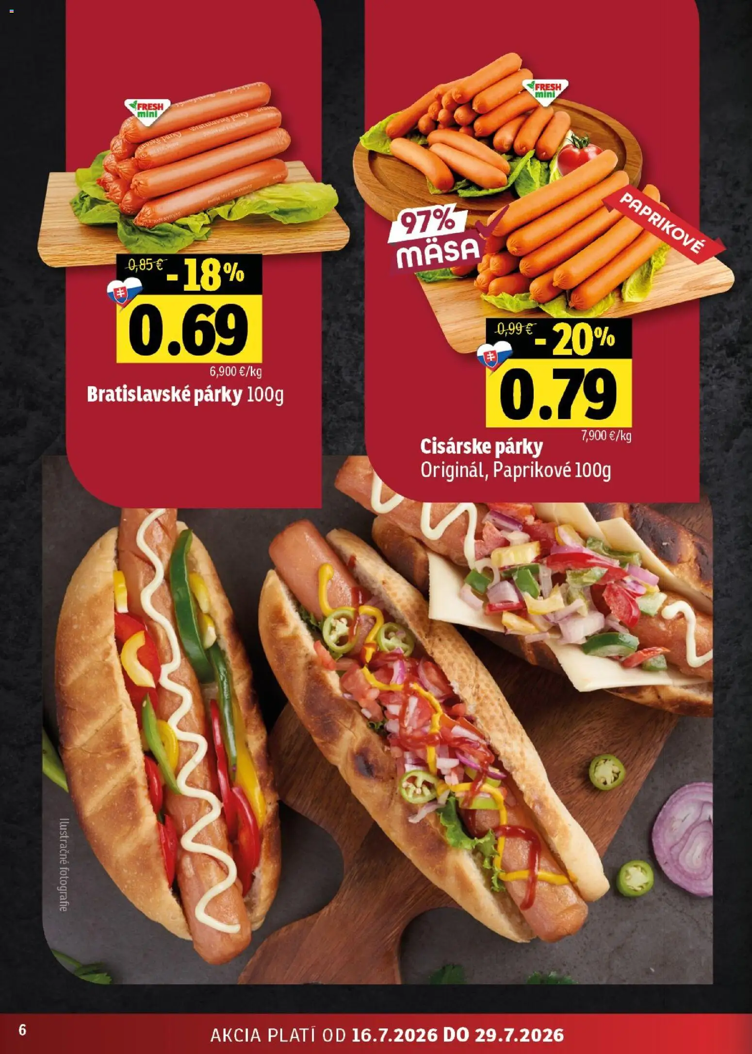 Nové Fresh akcie – leták je platný od 16.07.2026 | Strana: 6