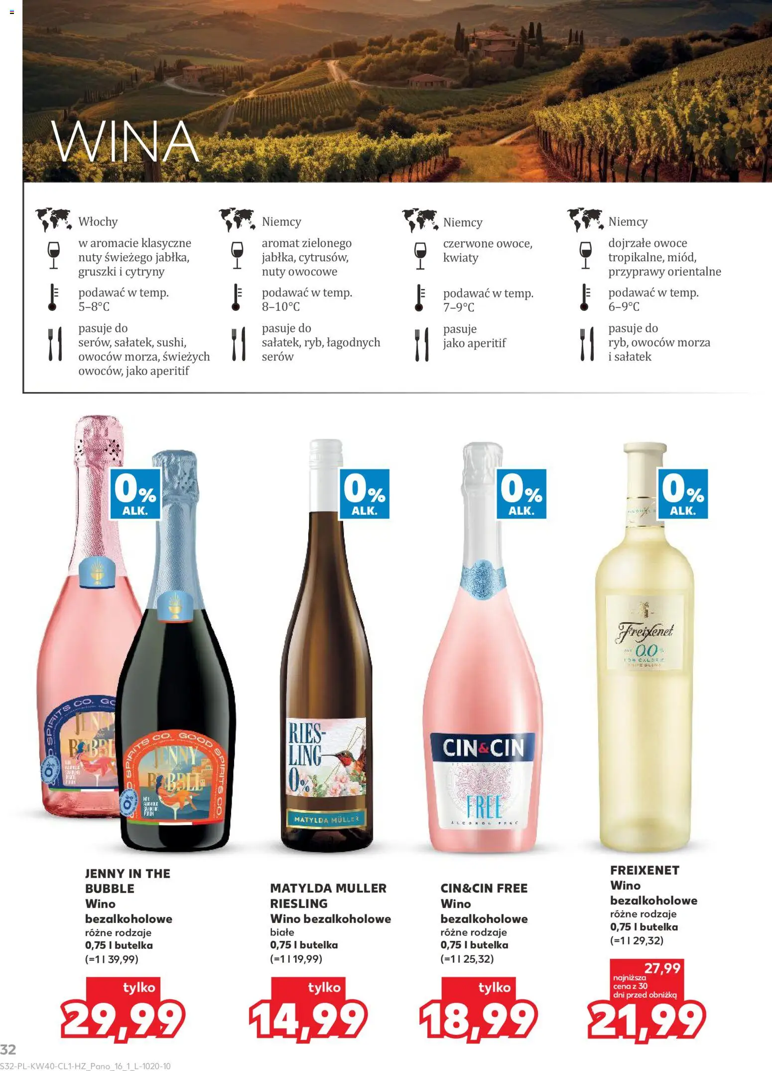 Kaufland Polsko leták - Barek od 01.10.2026 | Strana: 32 | Produkty: Riesling