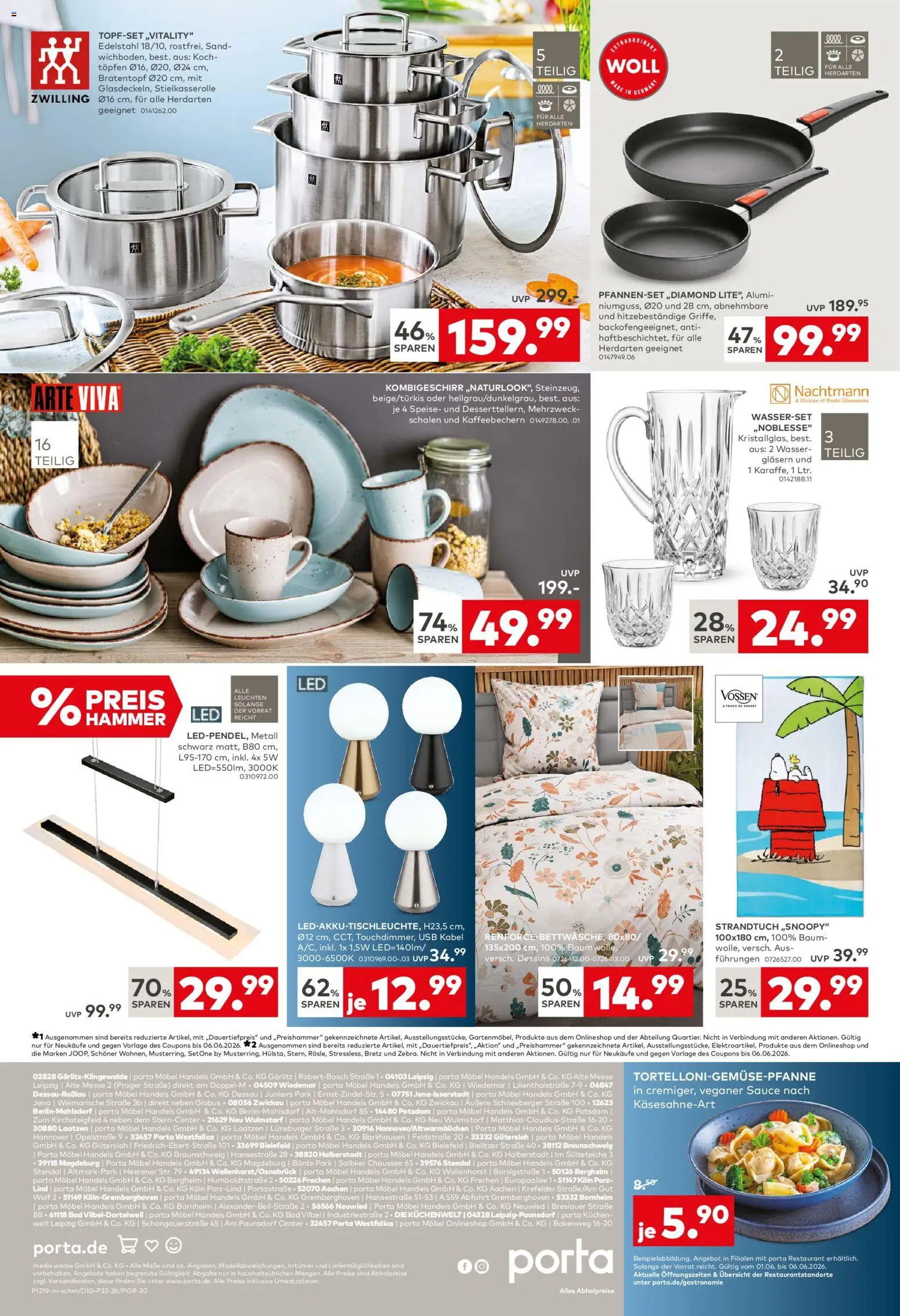 Porta! Prospekt – gültig ab 01.06.2026 | Seite: 4 | Produkte: Kabel, USB, Strandtuch, Bad