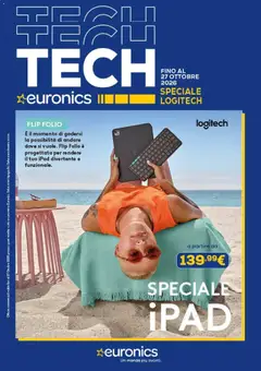 Anteprima del volantino Euronics volantino Logitech valido a partire dal 22/10/2026