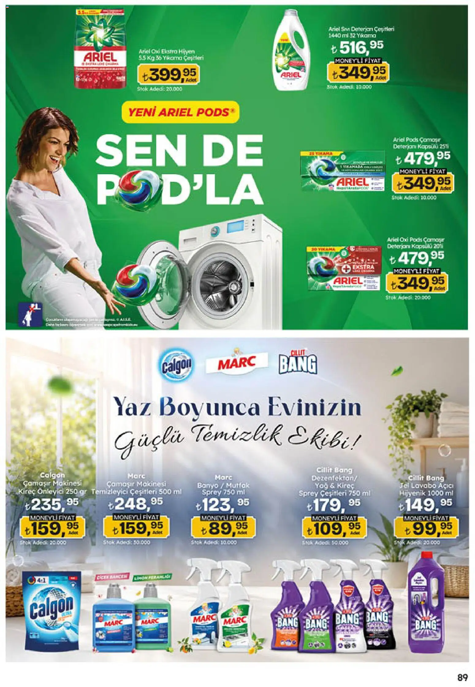Migros Katalog - 5M Migroskop Dijital - 20 Ağustos 2026 tarihinden itibaren geçerlidir | Sayfa: 89 | Ürünler: Lavabo, Banyo, Deterjan, Çamaşır makinesi