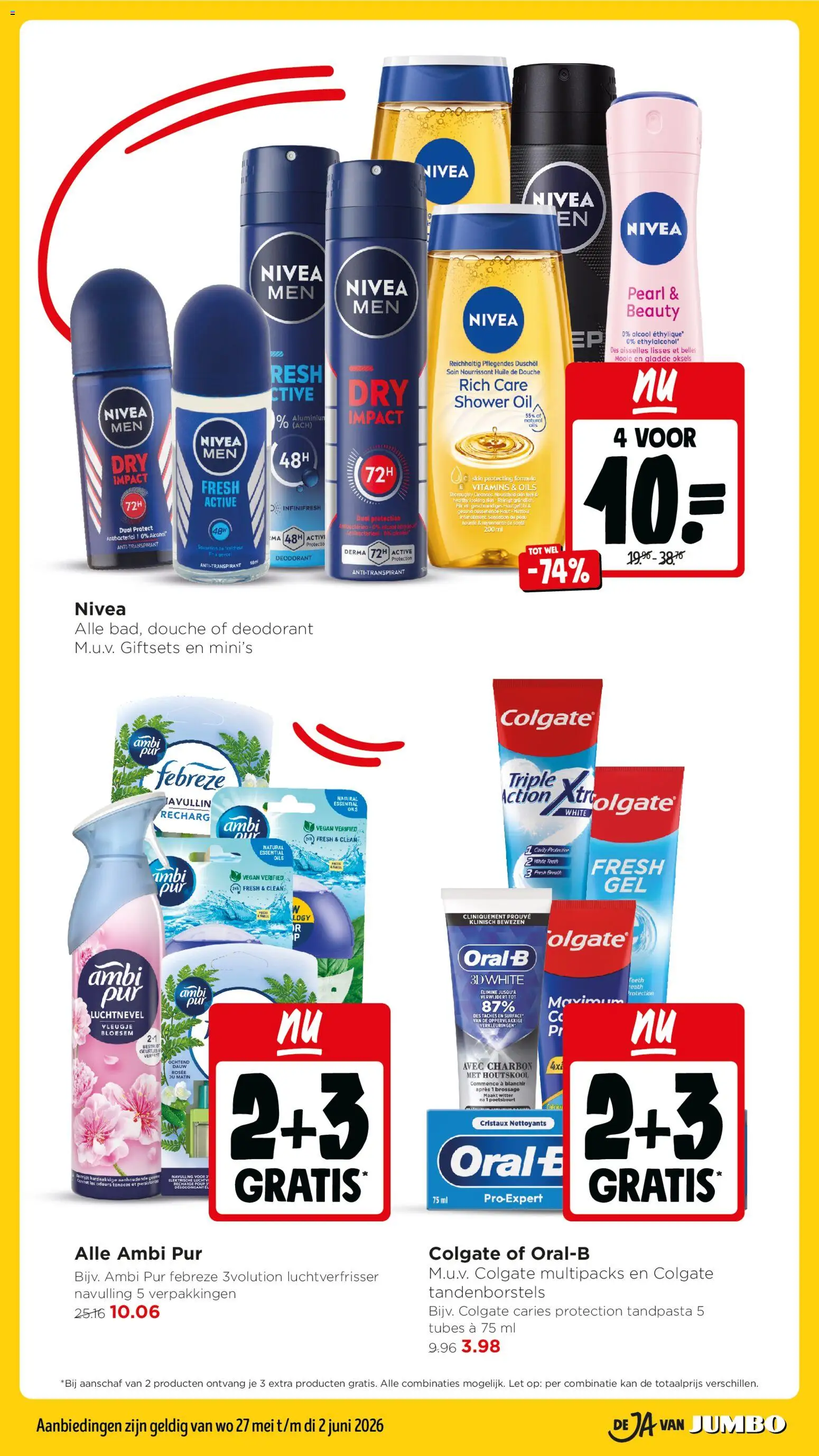 {H1} | Pagina: 10 | Producten: Deodorant, Antitranspirant, Tandpasta, Douche
