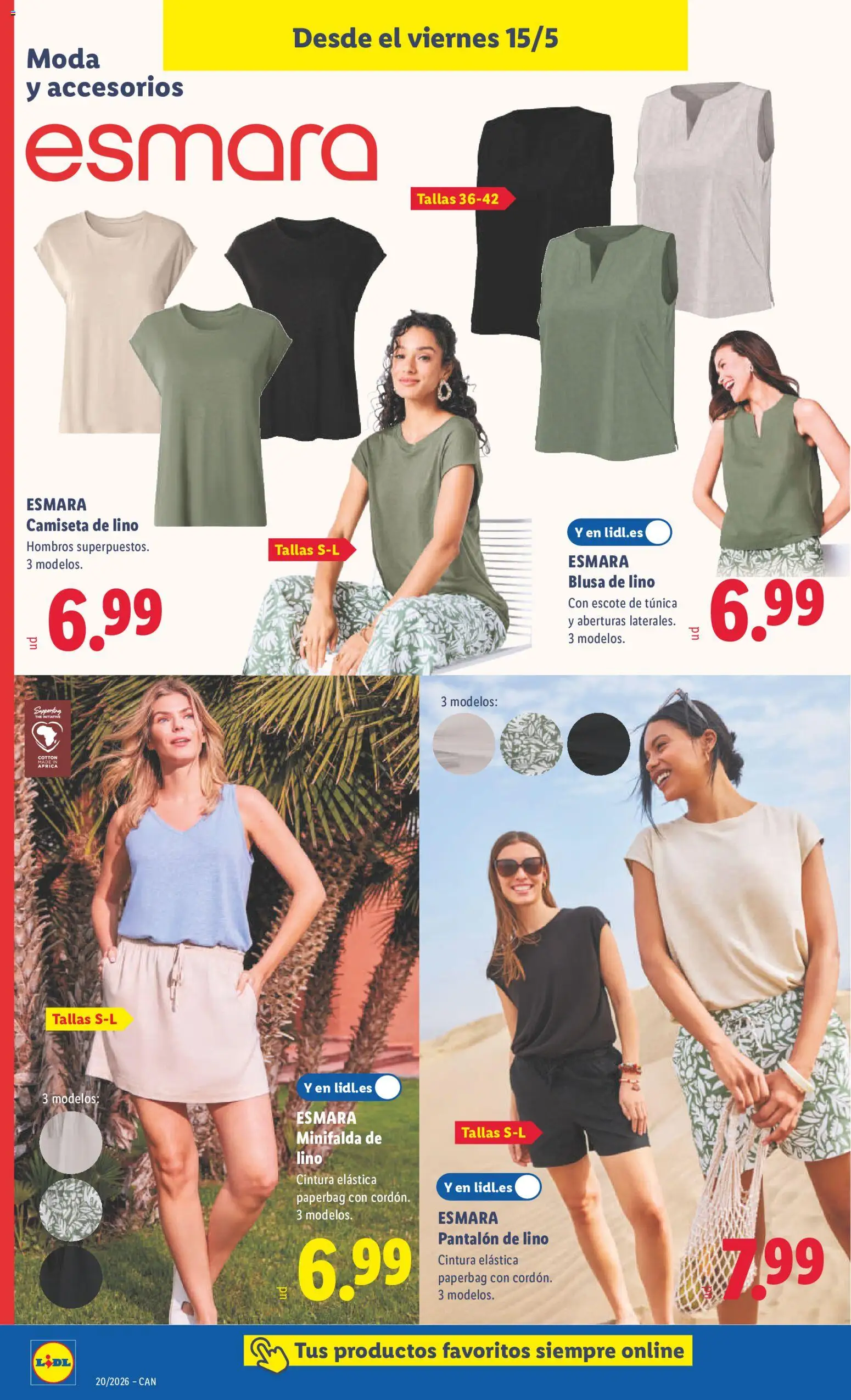 Lidl folleto de bazar │ válido desde el 11.05.2026 | Página: 30 | Productos: Blusa