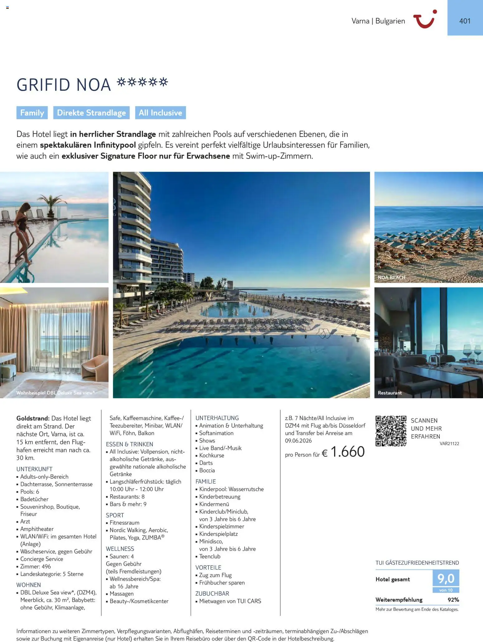 TUI Prospekt Südeuropa & Nordafrika 2026/27 – gültig ab 03.03.2026 | Seite: 401 | Produkte: Babybett, Uhr