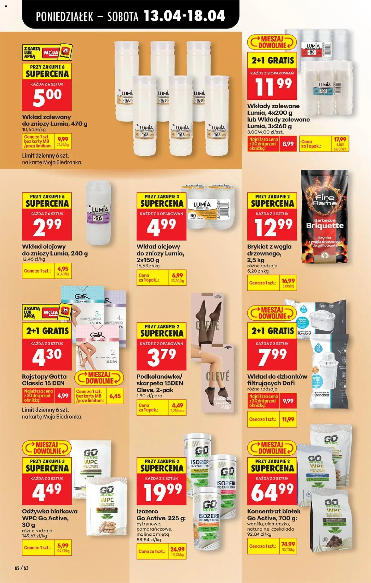 Biedronka Polsko leták od 13.04.2026 | Strana: 78 | Produkty: Karty, Protein