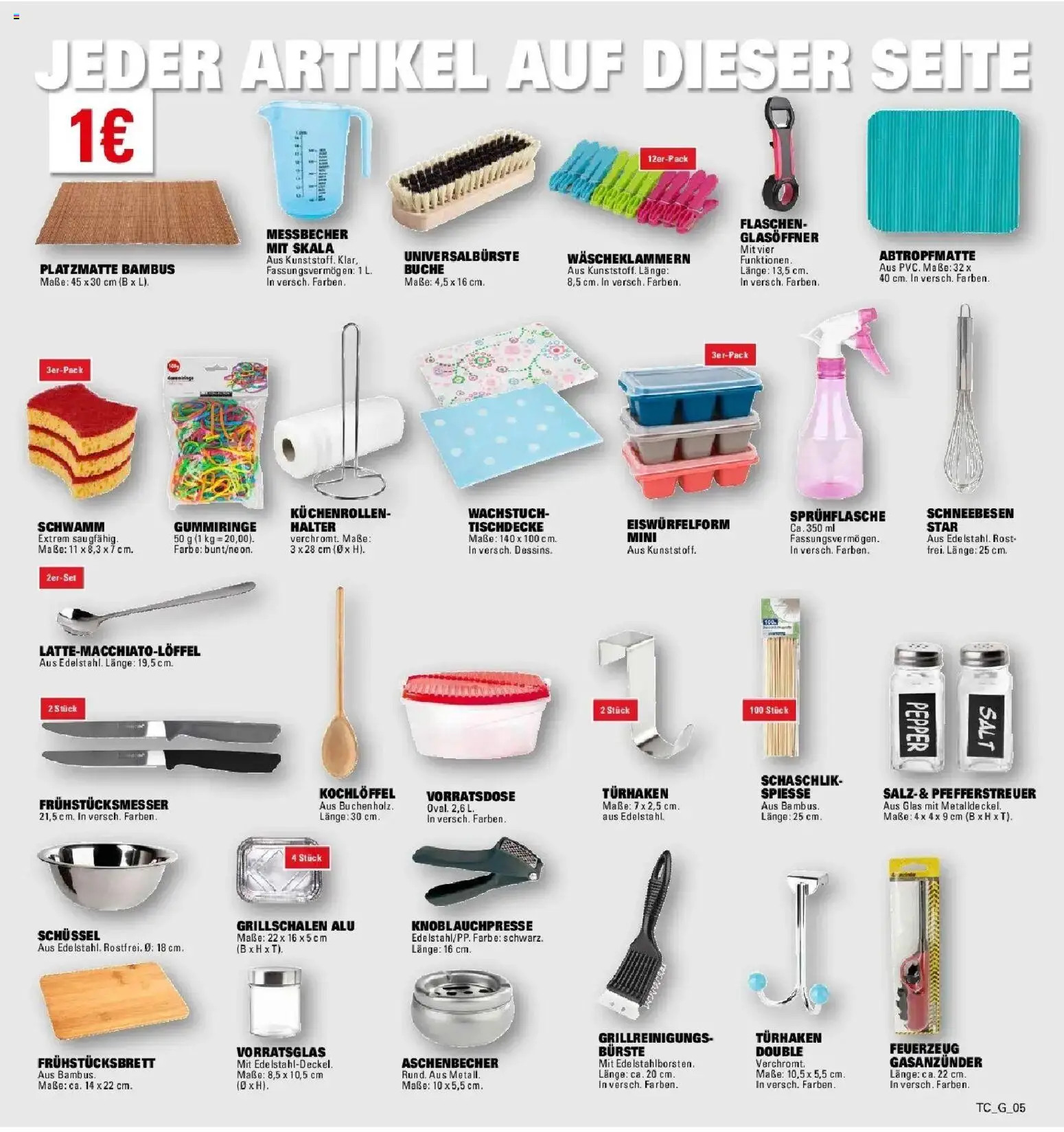 E center Prospekt Ulm-Lehr – gültig ab 17.05.2026 | Seite: 69 | Produkte: Spieße, Bürste