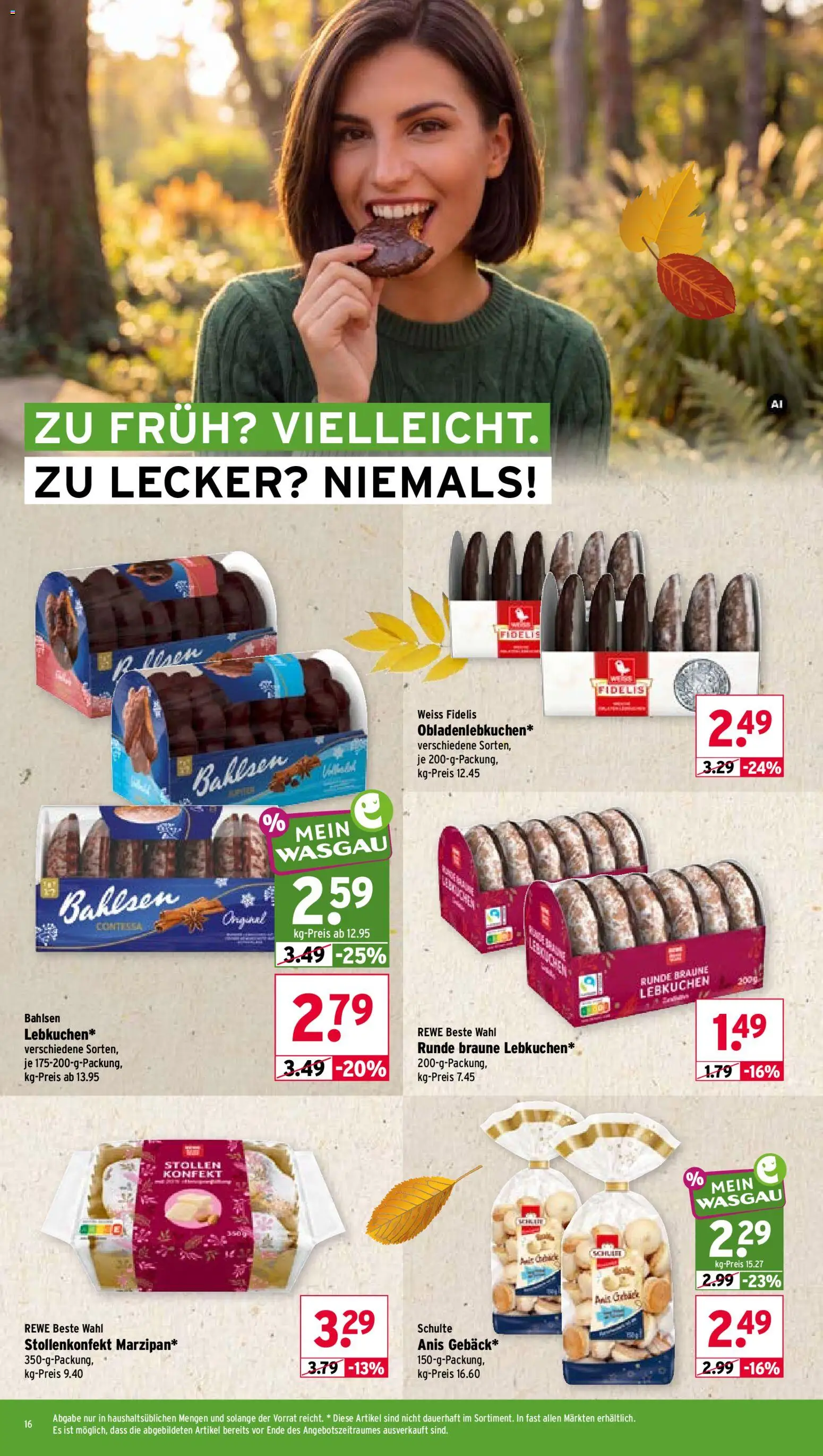 Wasgau Prospekt – gültig ab 14.09.2026 | Seite: 16