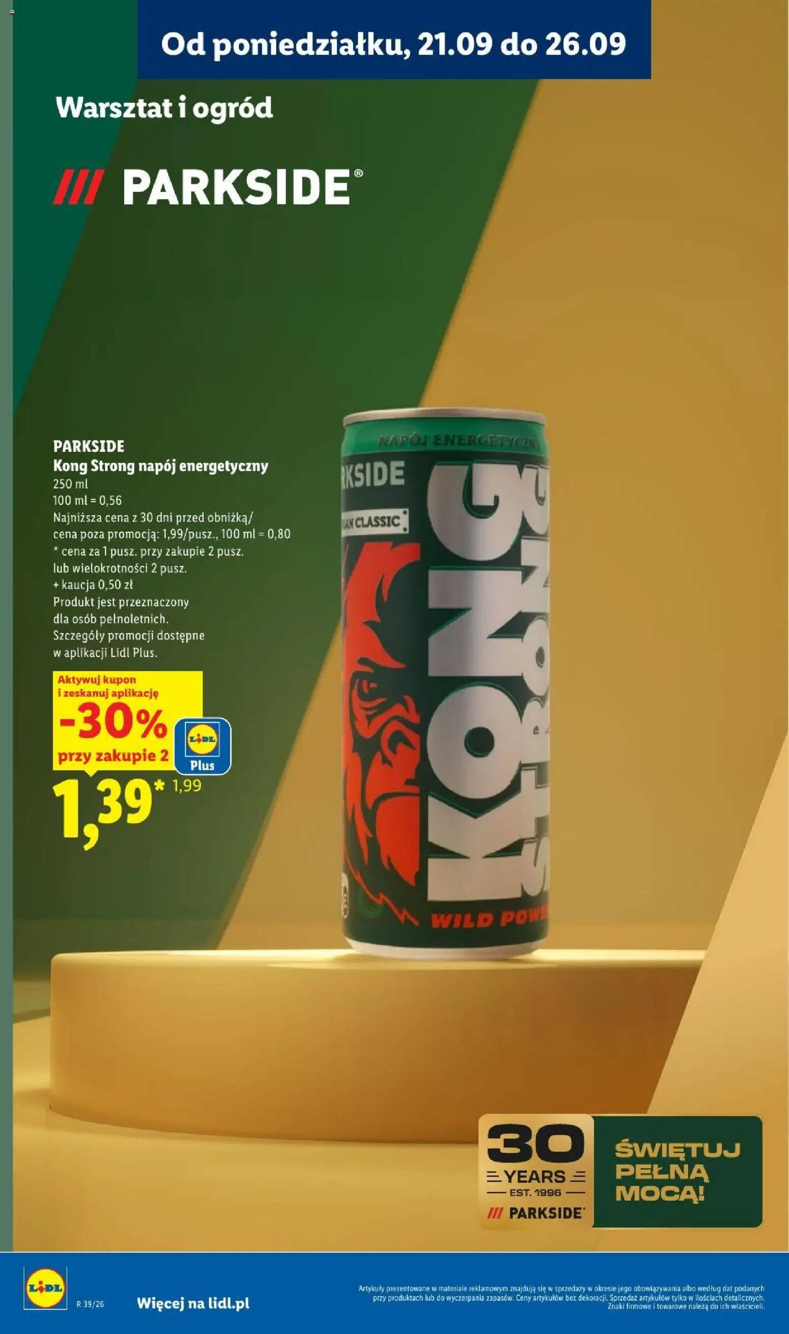 Lidl Katalog od 21.09.2026 | Strona: 30