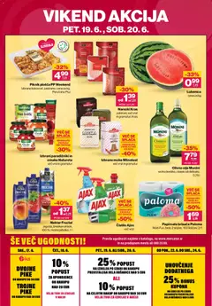 Mercator katalog akcije – veljaven od 18.06.2026 | Stran: 40 | Izdelki: Lubenica, Kos, Omaka, Breskev
