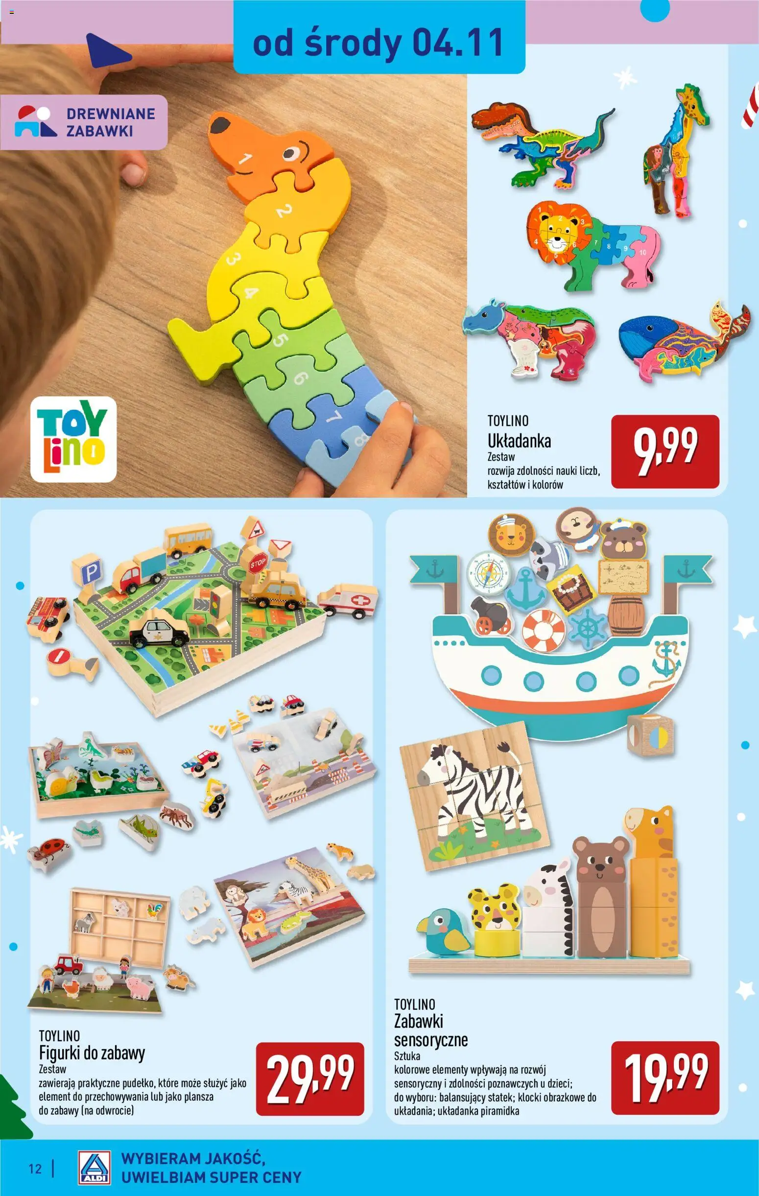 Aldi gazetka - Zabawki dla każdego od 31.10.2026 | Strona: 12 | Produkty: Zabawki, Figurki