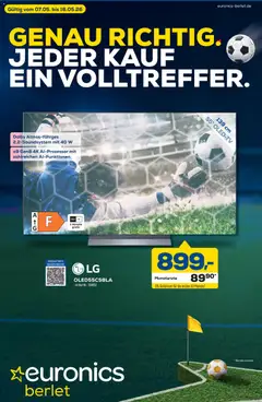 Euronics Prospekt Berlet ab 07.05.2026 gültig
