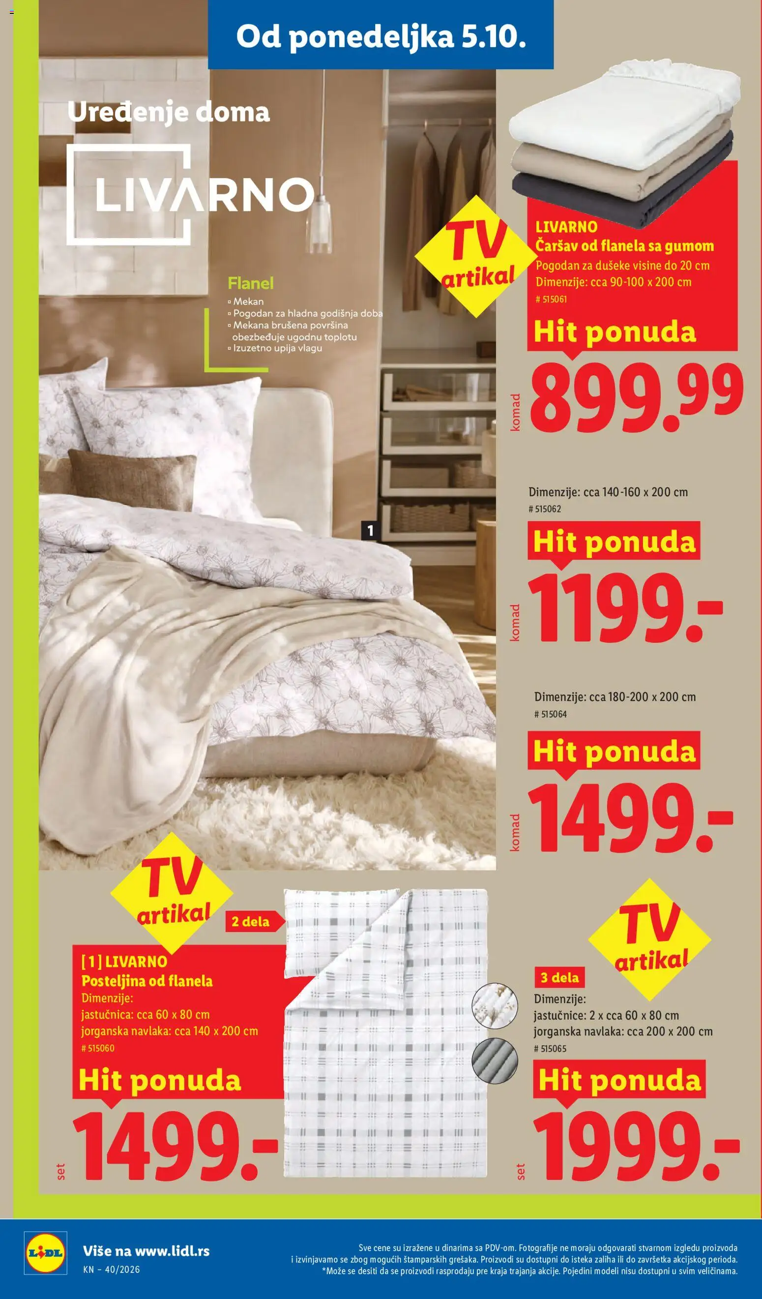 Lidl katalog - važi od 01.10.2026 | Strana: 86