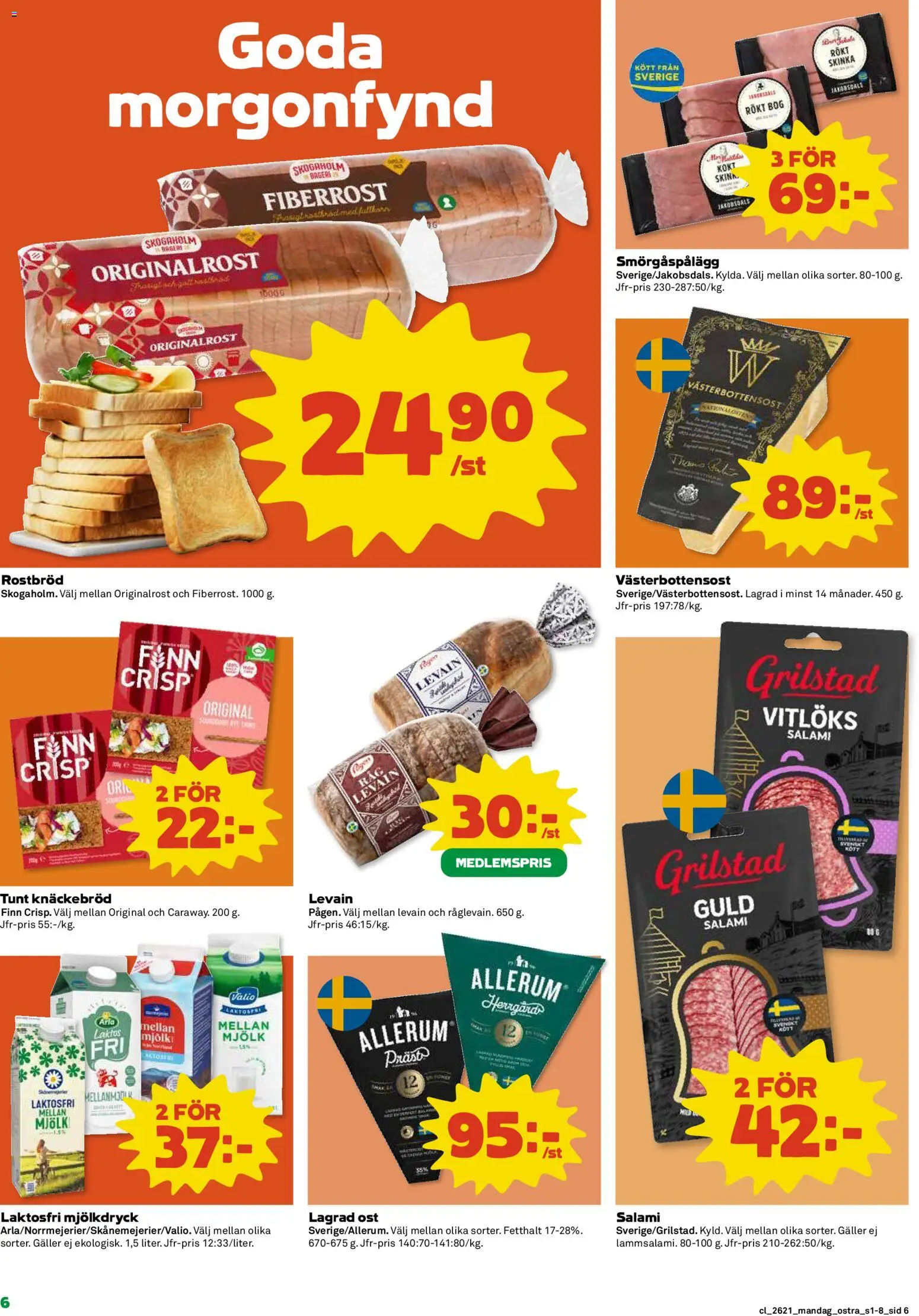Coop Daglivs reklamblad aktuell från 18.05.2026 | Sida: 6