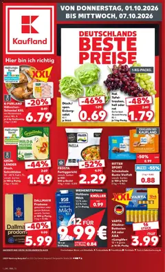 Kaufland Prospekt Hamburg ab 01.10.2026 gültig