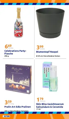 Action - Action: Kleine Preise, große Freude ab 06.05.2026 gültig | Seite: 28 | Produkte: Blumentopf, Celebrations, Ski, Serum