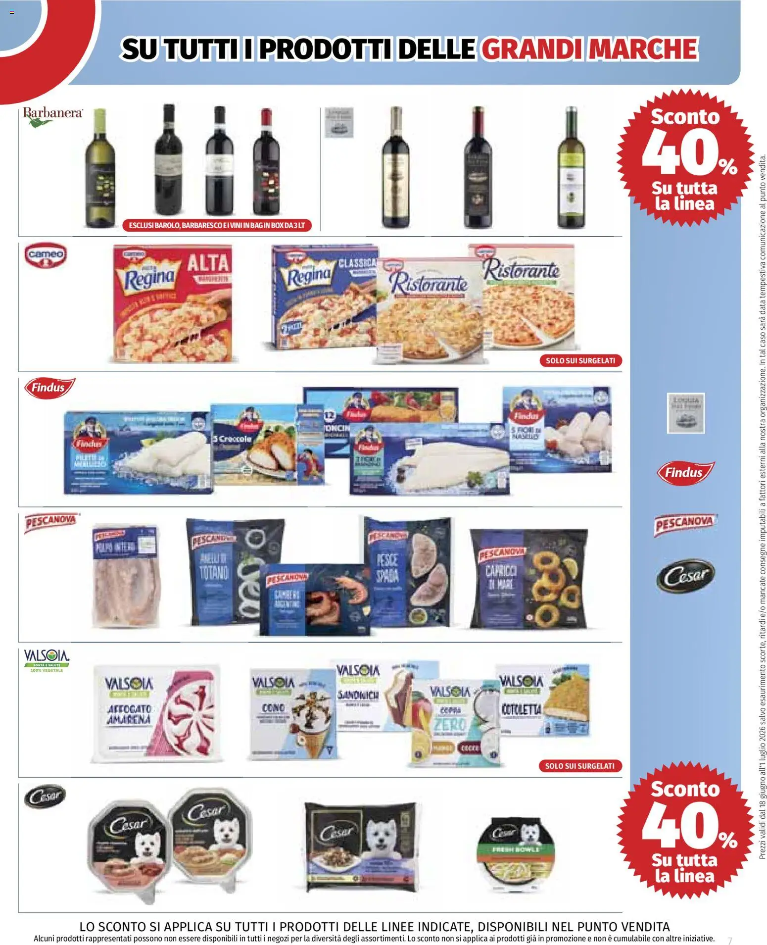 Volantino Ipercoop del 18.06.2026 | Pagina: 7 | Prodotti: Pesce, Totano