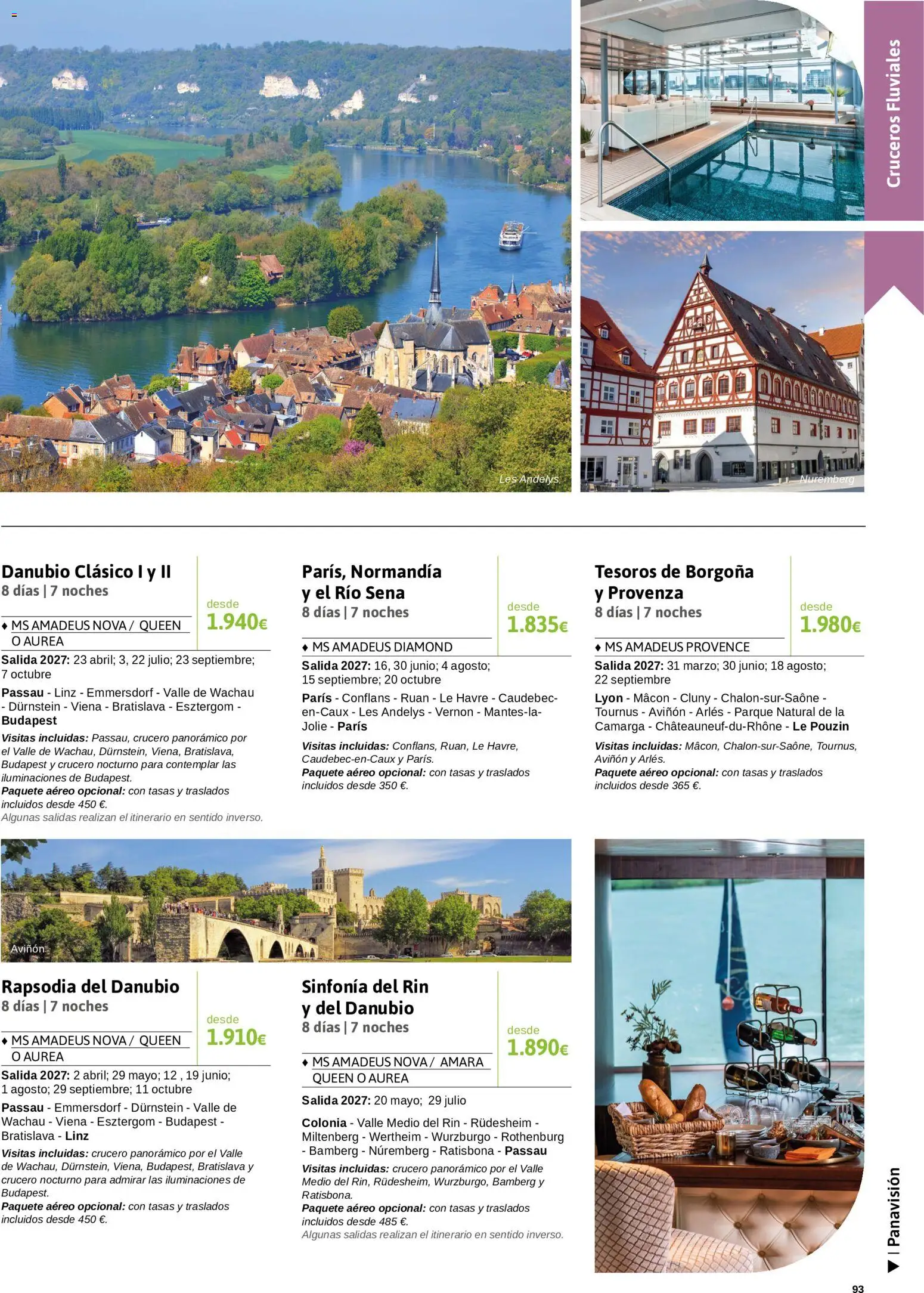 Viajes El Corte Inglés Crucero fantástico │ válido desde el 14/09/2026 | Página: 93 | Productos: Colonia