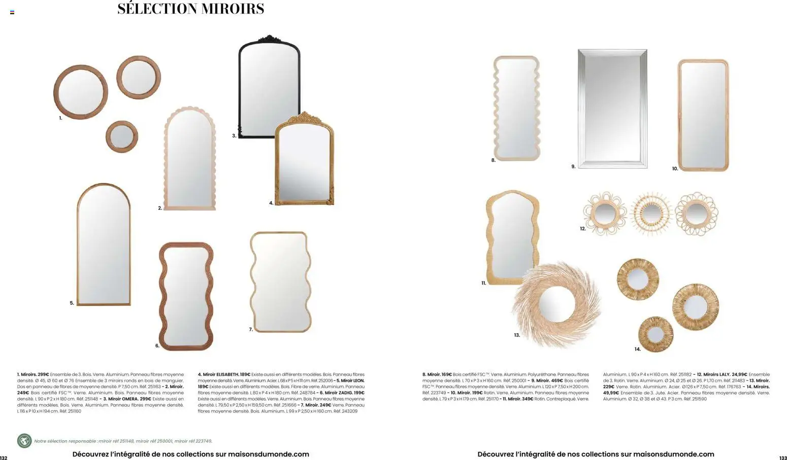 {H1} | Page: 67 | Produits: Miroir