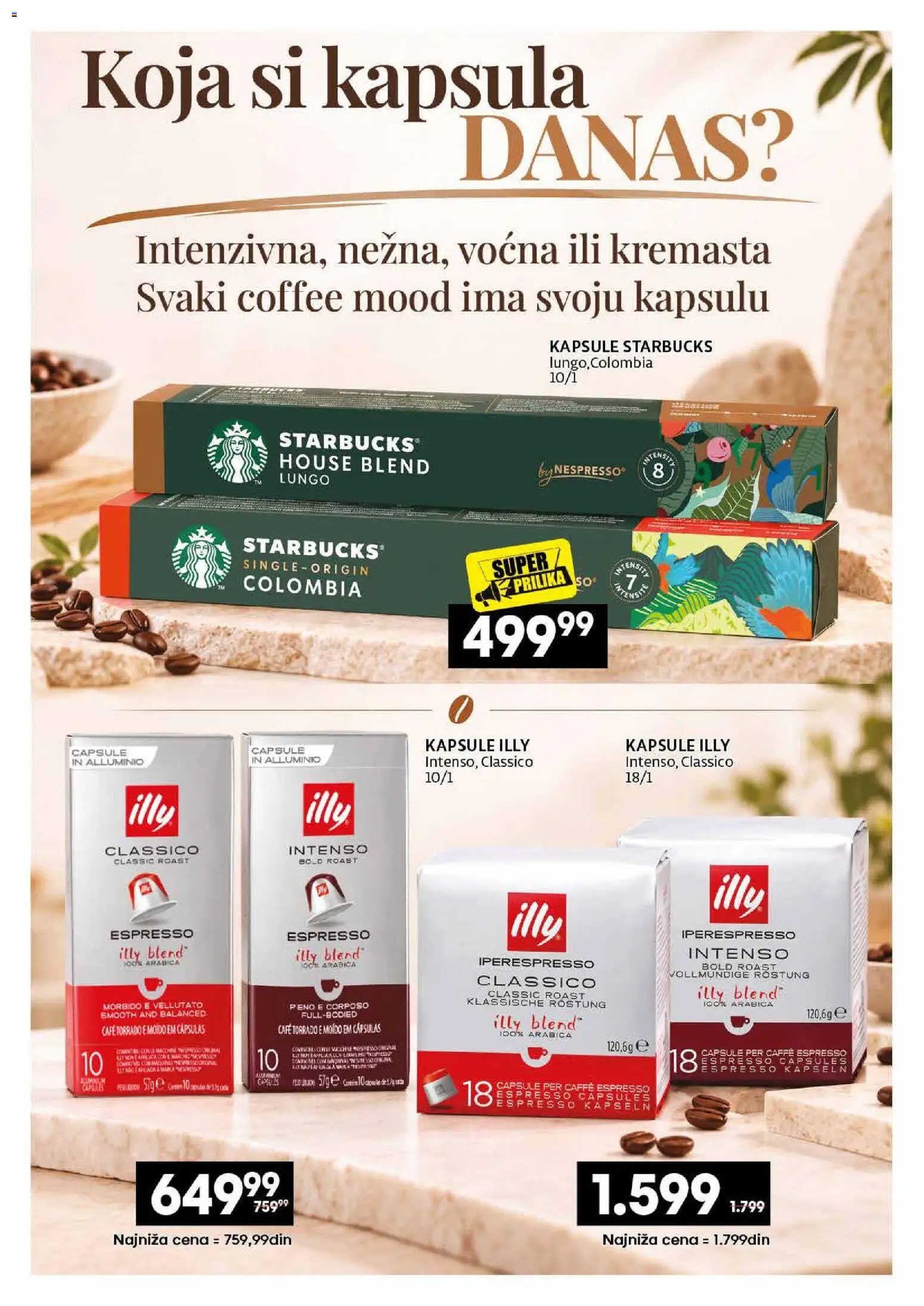 Idea katalog - važi od 26.10.2026 | Strana: 16 | Proizvode: Kapsula, Kapsule, Nespresso