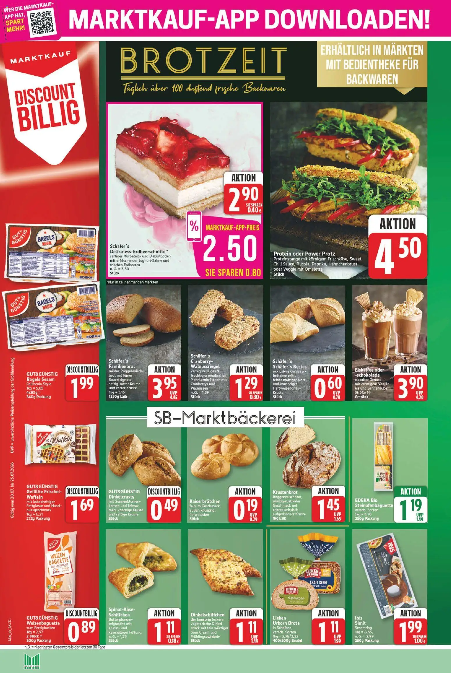 Marktkauf Prospekt – gültig ab 20.07.2026 | Seite: 8 | Produkte: Schokolade, Waffeln, Chili, Erdbeeren