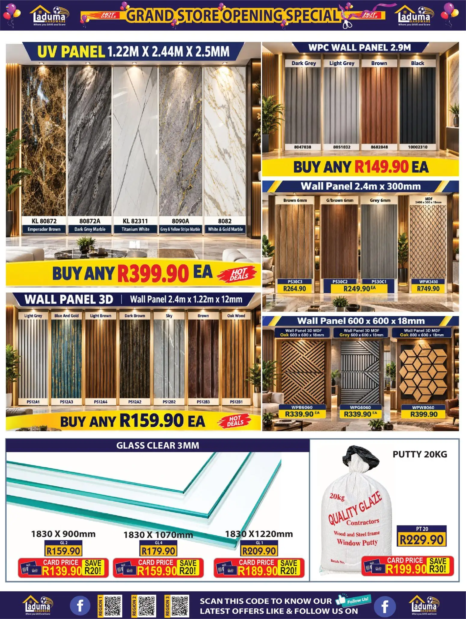 New Laduma Hardware catalogue – valid from 22/10/2026 | Page: 31 | Products: Frame, Light