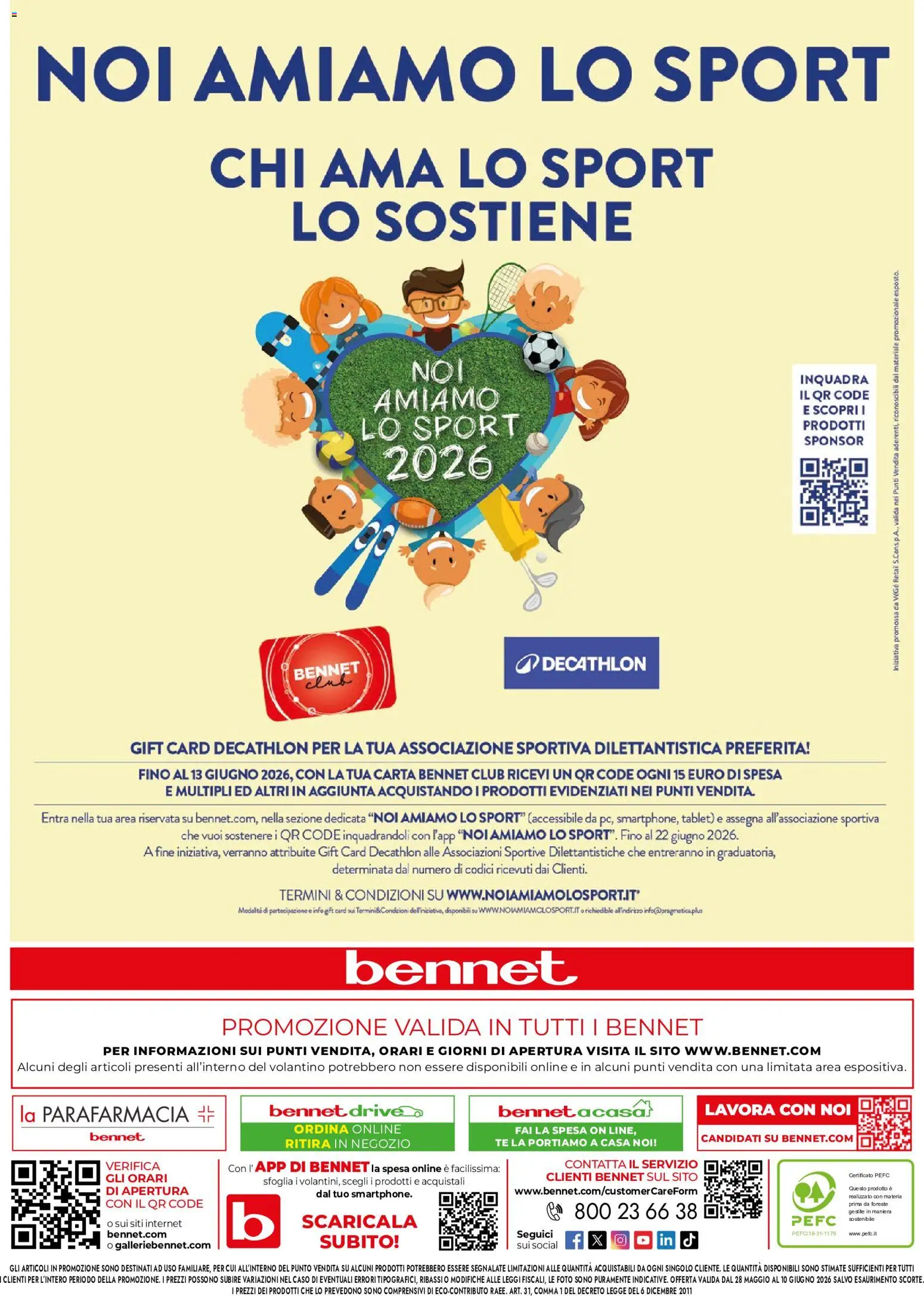 Volantino bennet del 28.05.2026 | Pagina: 28 | Prodotti: Tè, Tablet