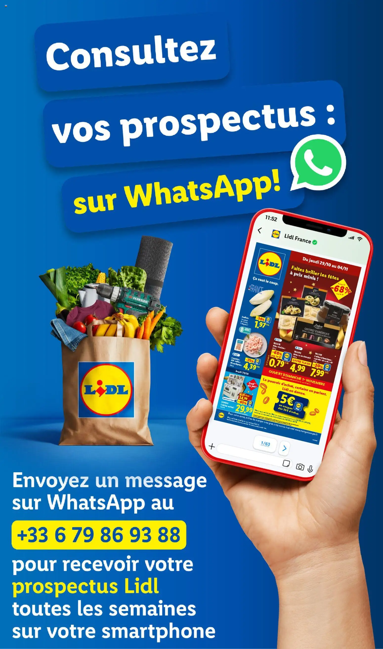 {H1} | Page: 18 | Produits: Smartphone, Mousse au chocolat, Mousse, Crevettes