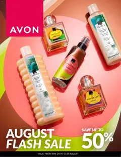 Avon specials catalogue – valid from 24/08/2026