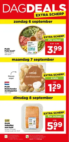 PLUS Zalmfilet met huid, Schaal 375 gram - Voorbeeld van een folder van Plus, geldig van 02-09-2026 | Pagina: 43