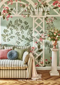 Preview of Laura Ashley catalogue valid from 01/08/2026