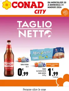 Anteprima del volantino Conad volantino City Lazio valido a partire dal 20.05.2026